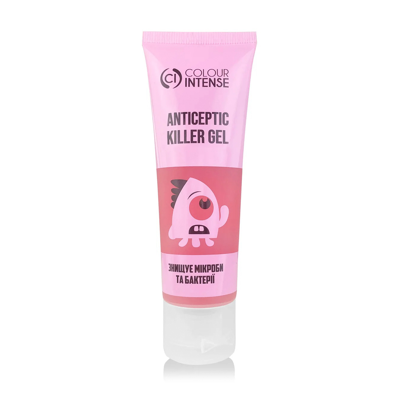 Антисептичний гель для рук Colour Intense Anticeptic Killer Gel Strawberry, 60% спирту, 50 мл